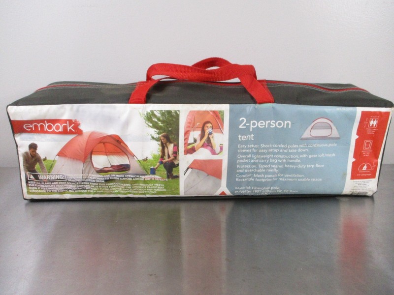 Embark 2-Person Hiker Backpacker Camping Tent 091 08 0053 BNIB
