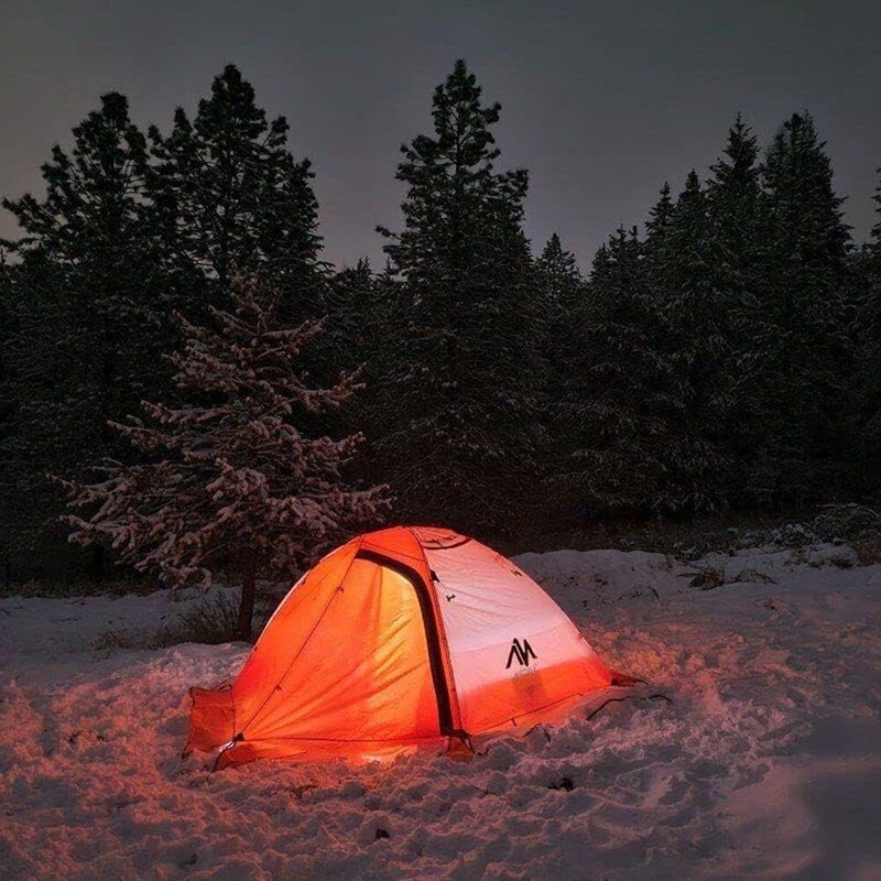 Ultralight 2 Person Hiking Camping Tent 4 Season Backpacking Winter Hunting Tent gallery
