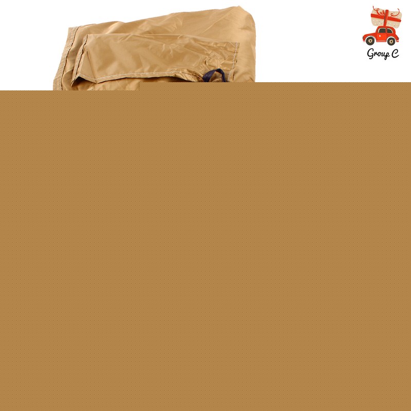 Outdoor Tailgate Tent Awning For SUV Truck Camping Travel Sunshade Canopy Brown