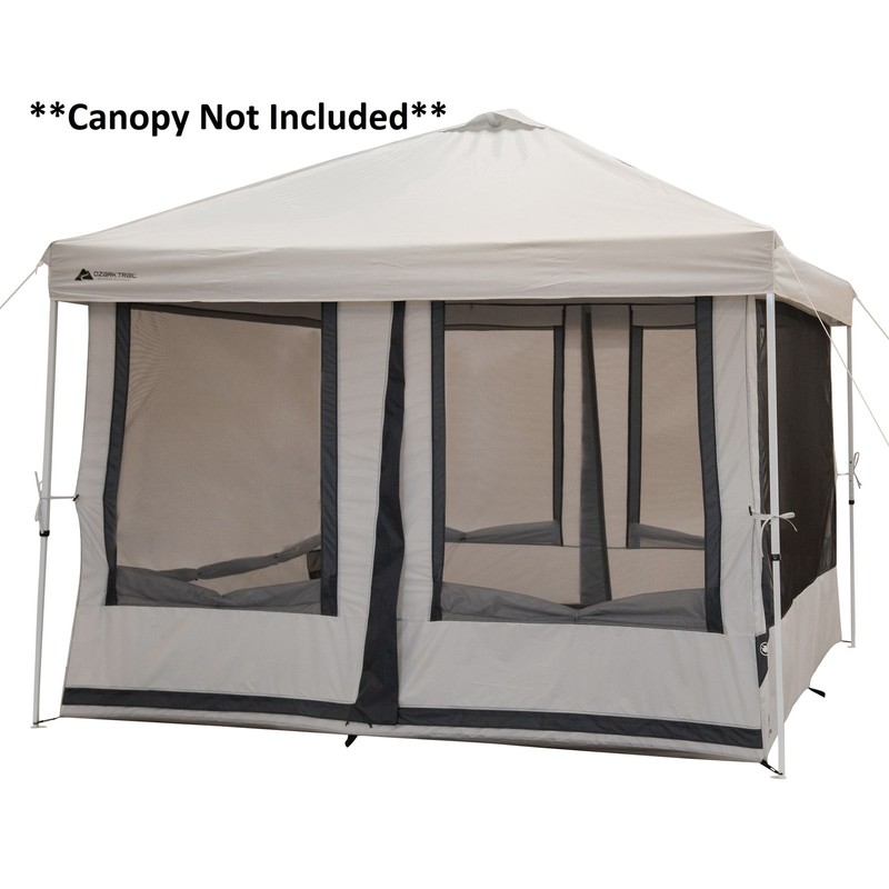 Ozark Trail 2-In-1 7-Person Screen House Tent with 2 Doors, Canopy Optional
