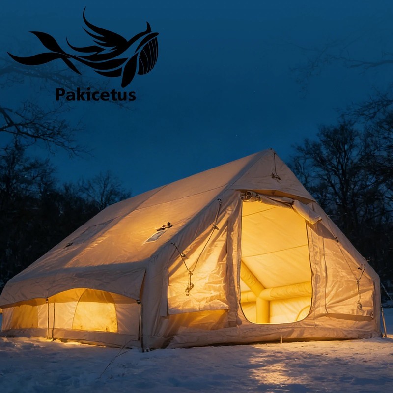 PAKICETUS Inflatable camping tent 4-8 people