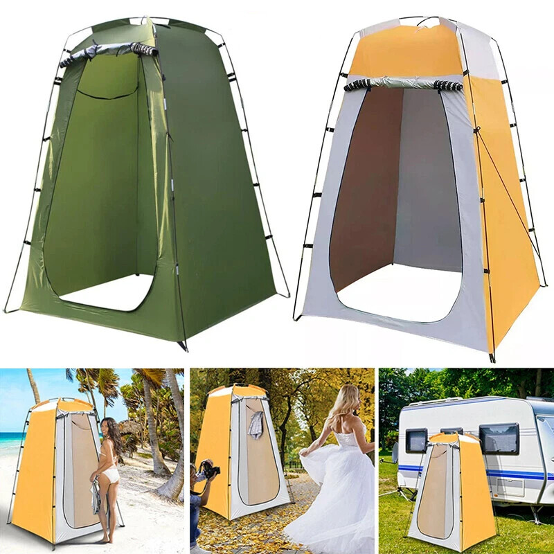 Pop Up Privacy Tent Portable Camping Shower Toilet Changing Room Outdoor Hiking gallery