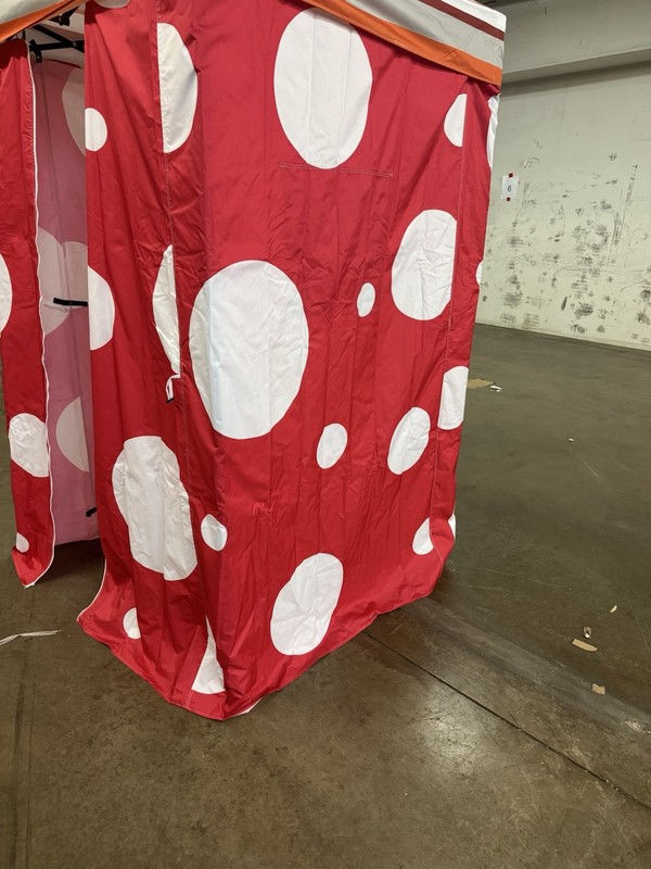 Eagle Peak Portable Changing Room Tent – 2 Styles Available (Striped & Polkadot) gallery