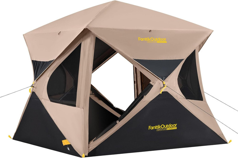 Fanttikoutdoor Alpha C4 Ultra Camping Tent 4 Person Pop up Instant Cabin Setup i