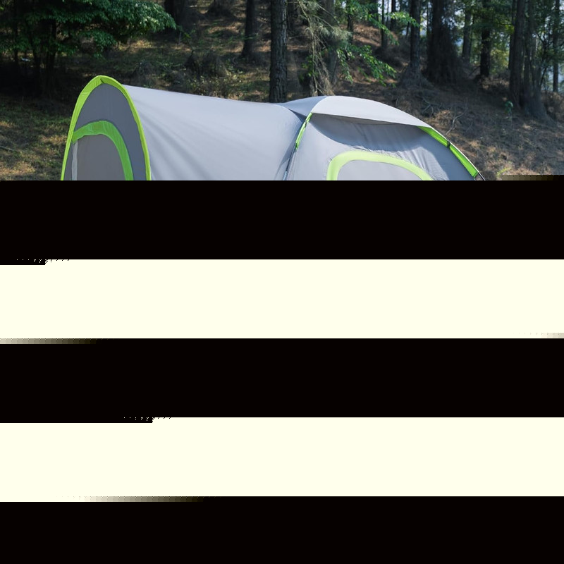 Truck Tent with Rainfly 6.5Ft, Straight Spacious Truck Bed Tent with Sky View Me
