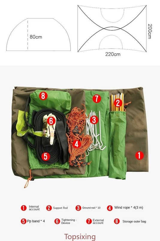 UFO Style Portable Outdoors Hanging Tent Suspended Design Tree House gallery