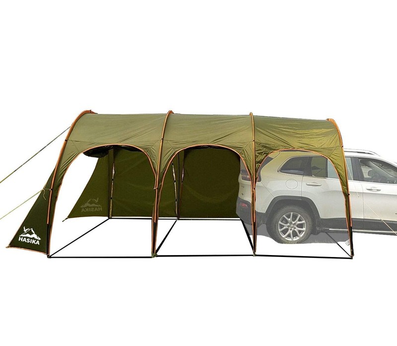 Car Canopy Tent Large Camping Shade for 8-10 Person Family Tent Picnic, BBQ, …