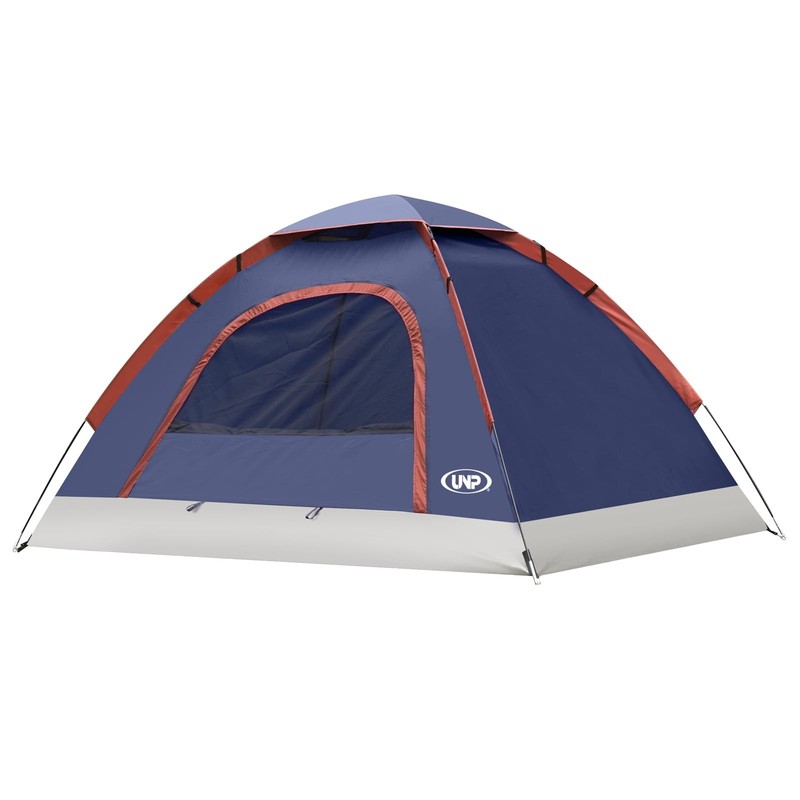 Dome Tent, 2-Person, Easy Setup, Lightweight, Portable, Navy Blue