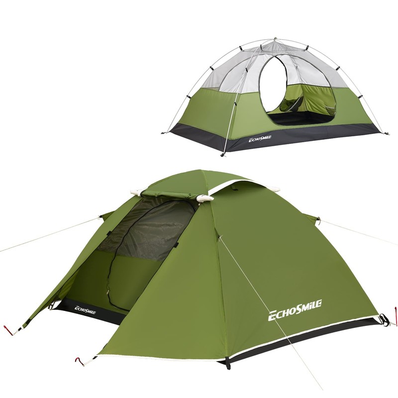 Tent 2 Person Waterproof Dome Tent, Ultralight & Sturdy Camping Tent, …