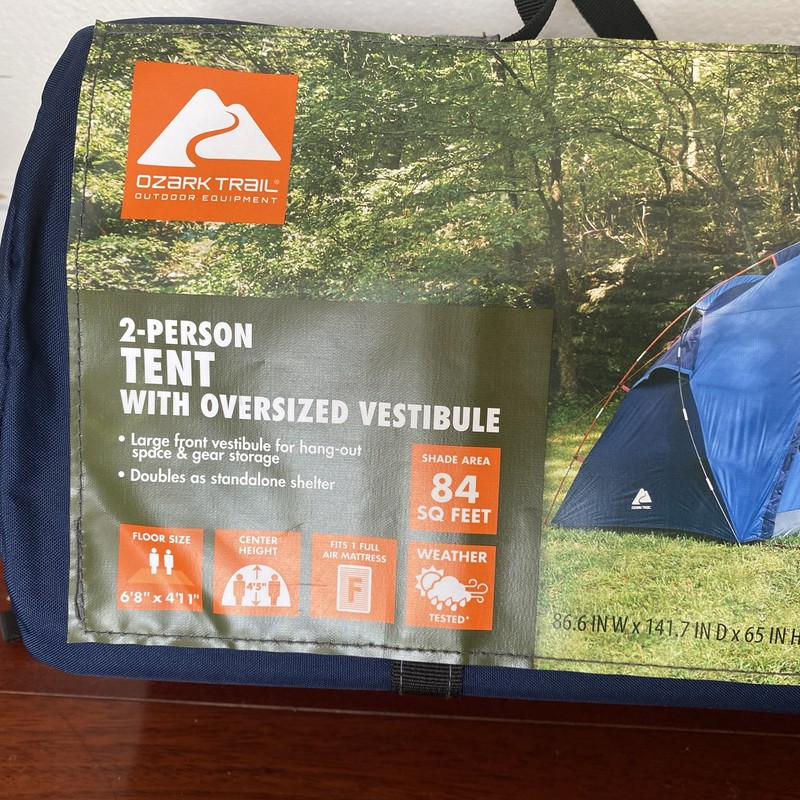 Ozark Trail 2 Person Tent With Oversized Vestibule New gallery