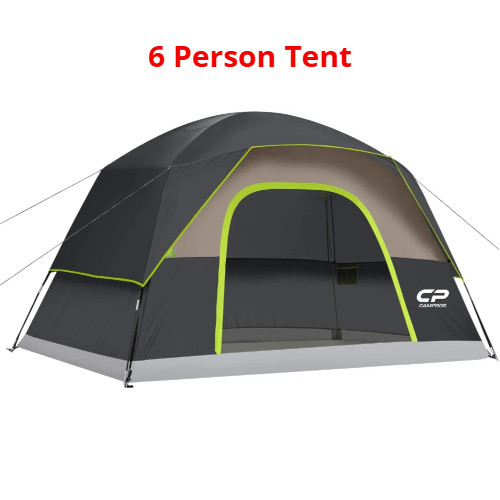 6 Person Family Camping Tent Double Layer Waterproof Outdoor Dome Shelter Cabin gallery