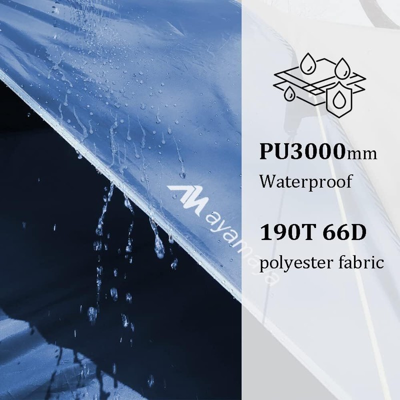 3-4 Person Camping Tent Easy Setup Double Layer Waterproof for Hiking Traveling gallery