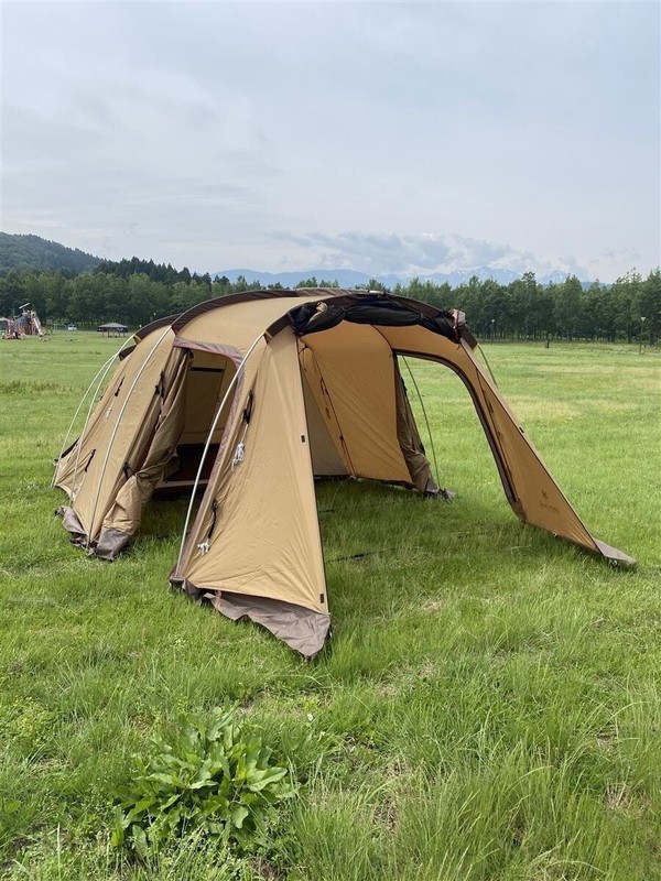 Snow Peak Tent TP-880R Entry 2 Room Elfield Toolroom 4-6 Person Camping Used