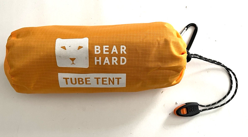BEAR HARD TUBE TENT Emergency Shelter Camping Disaster Survival NEW NO BOX NWOB