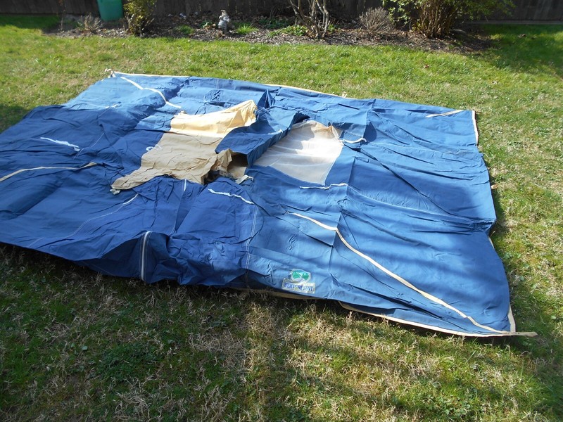 Outdoor Venture Corp Tent (70's / Canvas / Vintage) 8' x 10'