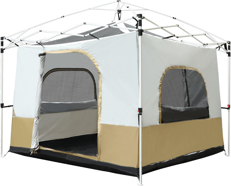 Canopy Camping Tent for Pop up Canopy Tent, Inner Tent Converts Straight Leg 10′