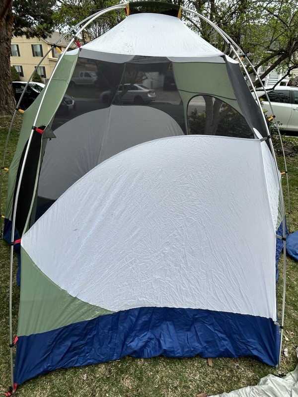 REI Camp Dome 5 Tent 2007 With Rainfly. Very Good Condition With Bag gallery