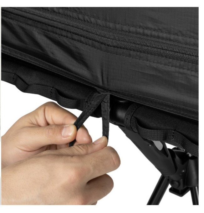 Helinox Tactical Cot Tent Solo / Inner Tent Fabric Only - BLACK gallery