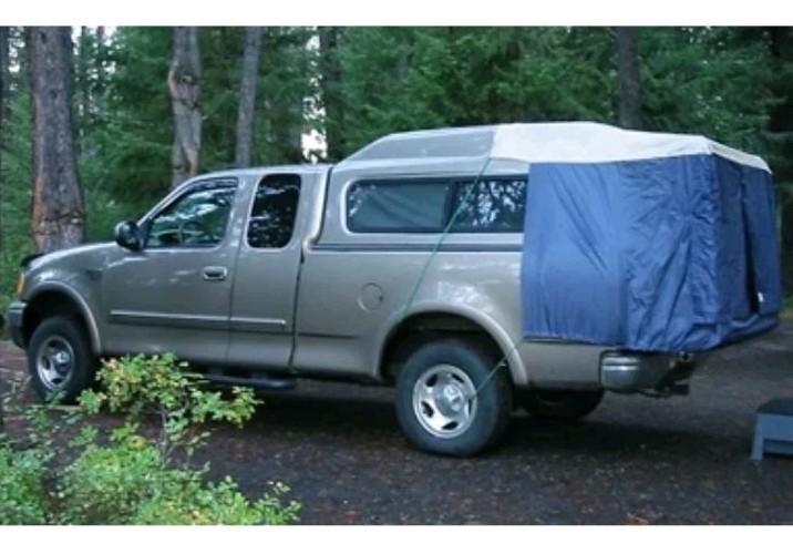 DAC Full Size Camper Top Tent Canopy RV Truck Bed Cover Camping Kit gallery