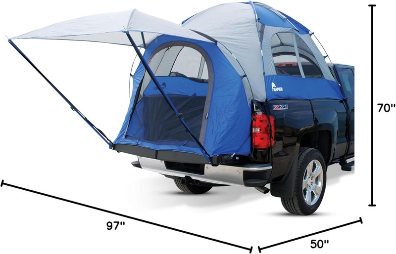 Sportz Truck Tent | Pickup Truck Bed Camping Tent | Full Rainfly for Water Prote gallery