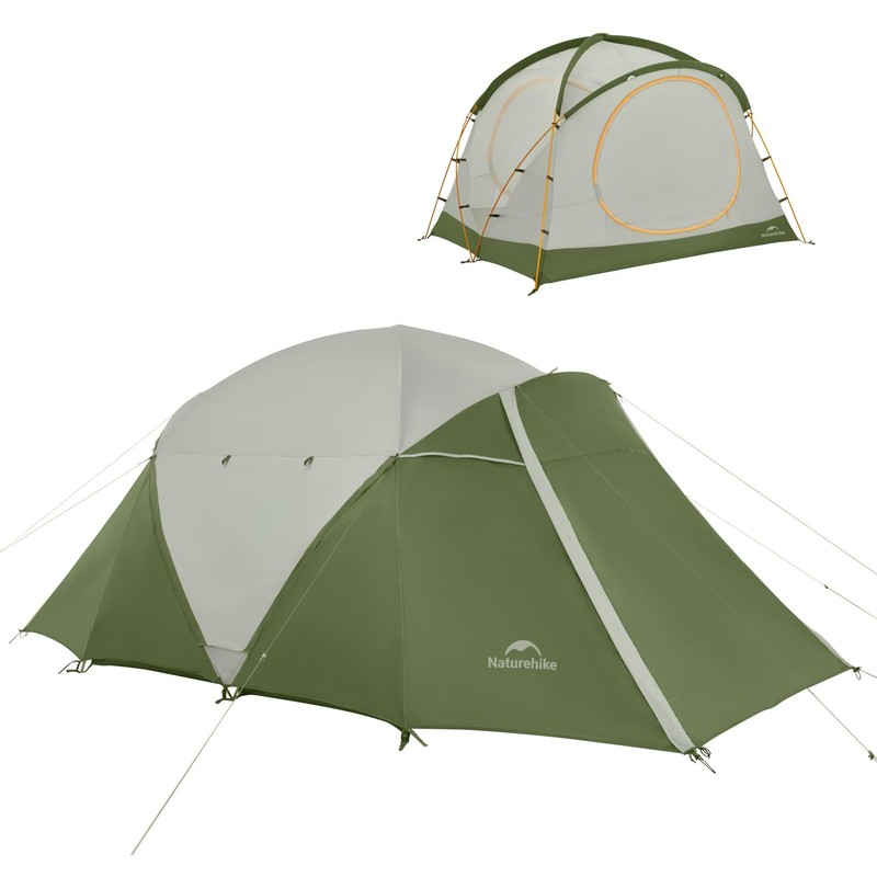 KOTA 4-6 Person Camping Tent, Double Layer Waterproof 4 Person 6 Person Tents…