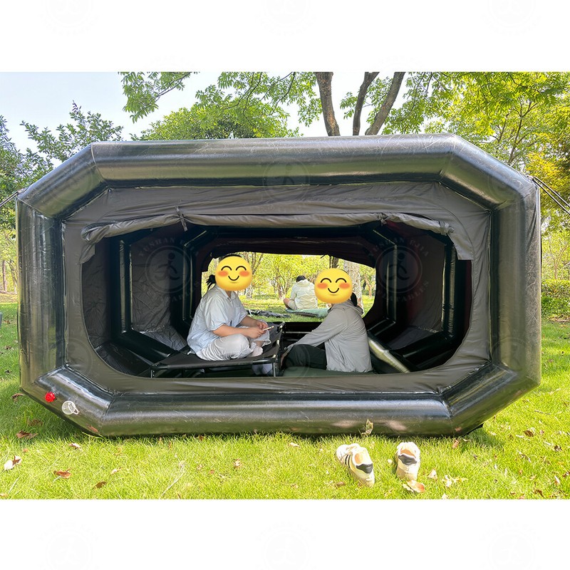 Fast-Deploying Inflatable Shelter Tent PVC Air Station Portable Camping Tent gallery