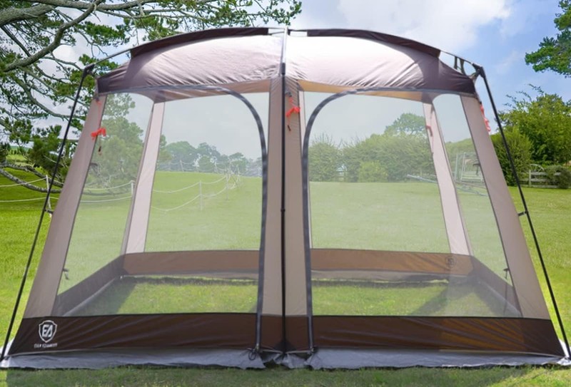 EVER ADVANCED 12×10 Screen House Tent Netted Canopy 8-10 Person