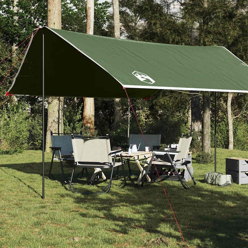 Vidaxx Camping Awning Waterproof 430x380x210cm Green