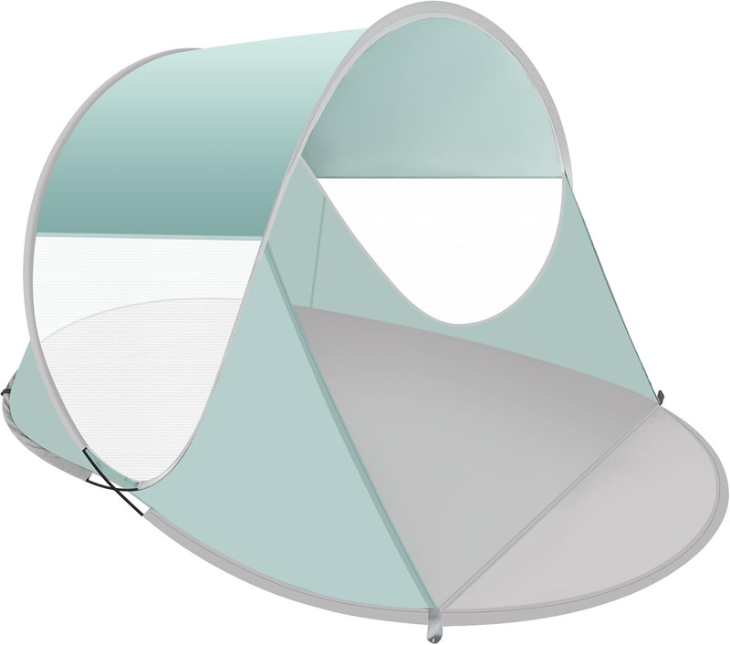 Pop up Beach Tent, UPF 50+ Sun Shade Shelter, Instant Setup Waterproof Outdoor B