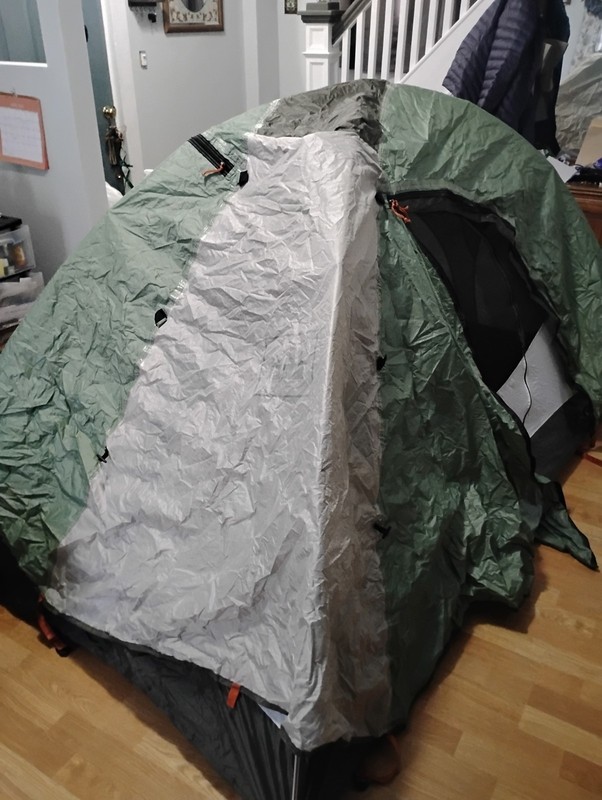REI Co-op Passage 2 Tent with Footprint Green White gallery