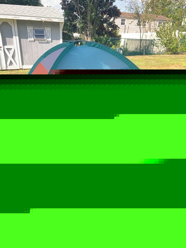 High Adventure Tent 2 Person with waterproof tarp in good condition