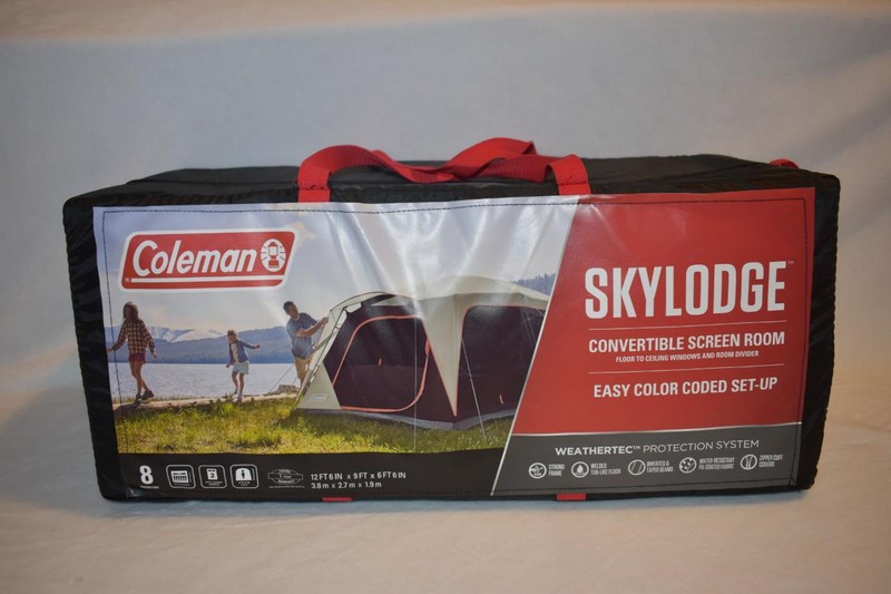 Coleman Skylodge™ 8-Person Camping Tent – Blackberry 2000037532 NIB