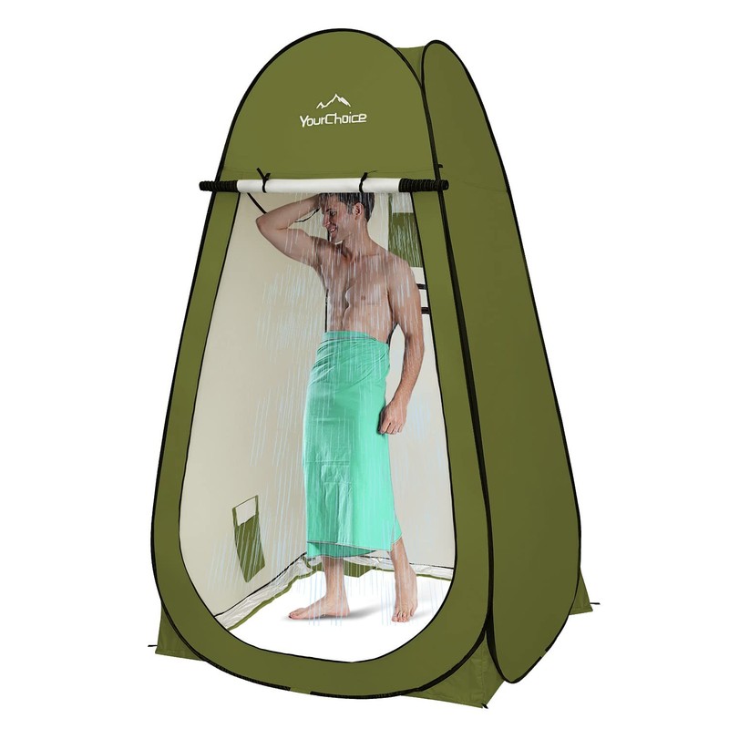 3.9×3.9×6.9FT Pop Up Privacy Tent, Large Portable Camping Changing Room with …