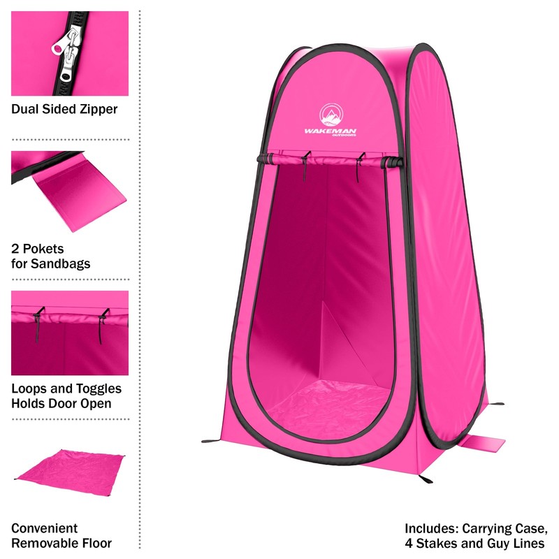 Pop Up Pod - Privacy Shower Tent, Dressing Room, or Portable Toilet Stall wit... gallery