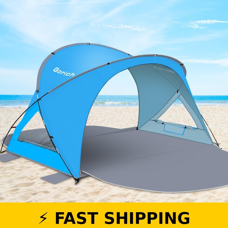 Gorich Beach Tent Sun Shelter for 2 Person – UPF50+ Protection