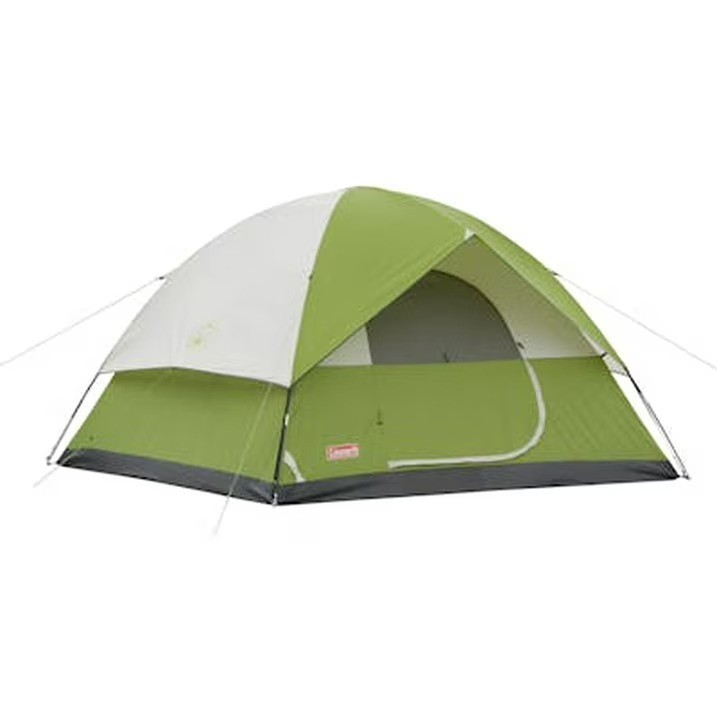 Coleman Sundome 4-Person Weatherproof Dome Tent with Ventilation