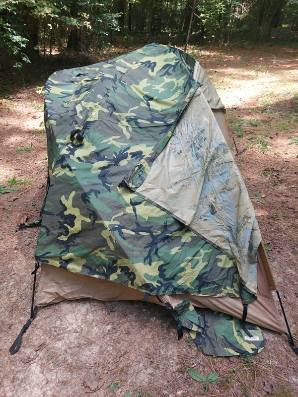 USMC Eureka Two Man Combat Tent With Rainfly gallery