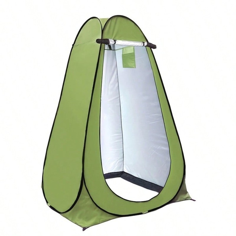 Dark Green Pop-Up Privacy Tent, Portable Changing Shelter, Waterproof UV Protect