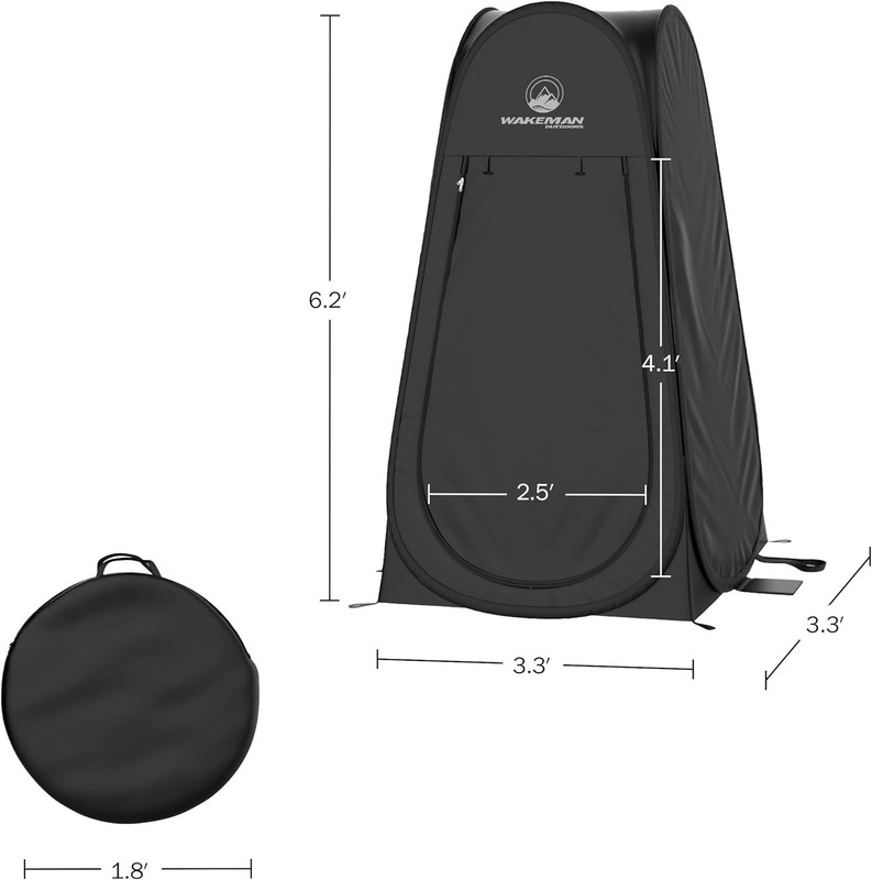 Portable Privacy Tent with Carry Bag - Perfect for Camping, Festivals, or Beach gallery