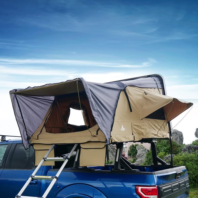 Roof Top Tent Car Roof Tent Truck SUV Travel Camping Tent Camping 2-3 Persons gallery