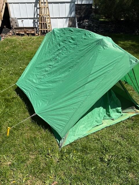 Classic Eureka Timberline 2 Person Tent Green A Frame Model TL-2 – Used