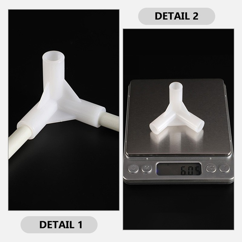 20 Pcs Canopy Tent Awning Plastic Pipe Fittings Tent Pole Connectors gallery