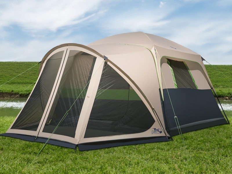 Tents for Camping 6/10 Person Camping Tent with Screen Porch, Weatherproof Large