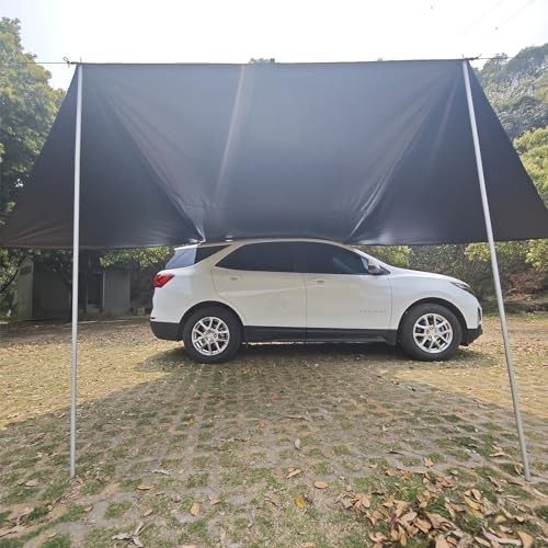 Waterproof Car Tarp Awning Awning 8000mm UV Resistant Awning Front Pe... gallery