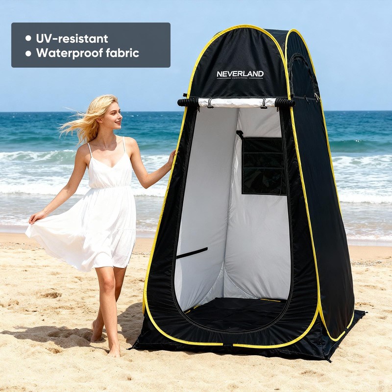 Pop up Privacy Shower Tent - Portable Changing Shower Tent, Dressing Room, Ba... gallery