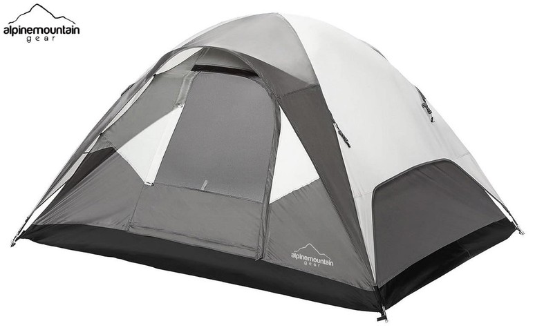 New Caddis Sports Alpine Mountain Gear Weekender 3-Person Dome Tent w/ Rain Fly