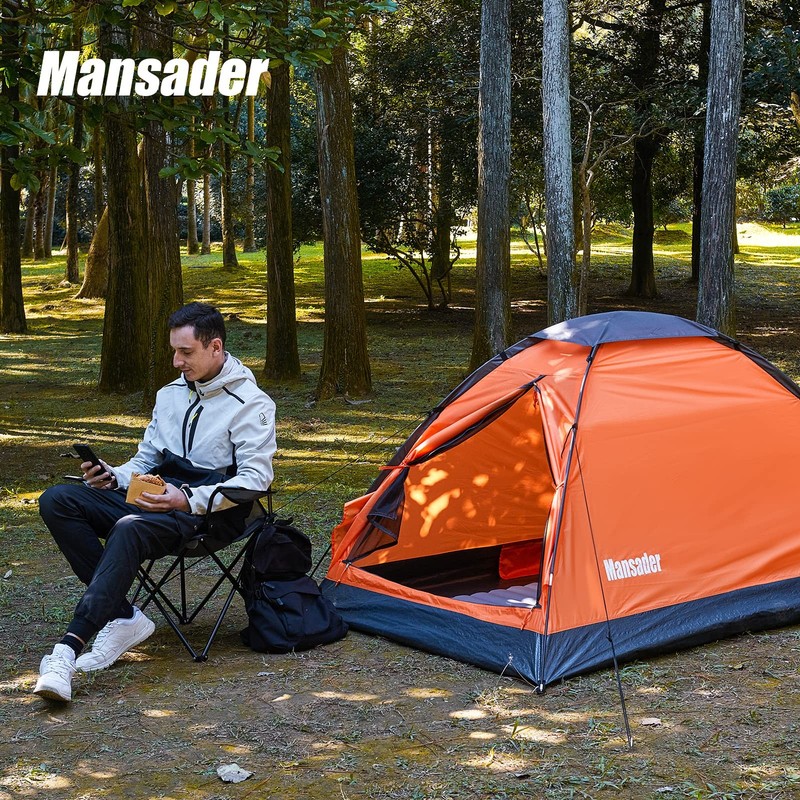 2 Person Camping Dome Tent,Waterproof Lightweight Portable Tents for Outdoor ... gallery