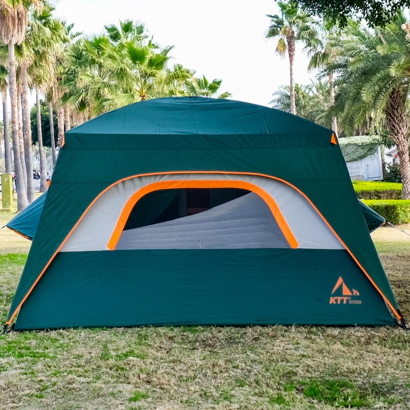 Extra Large Tent 12 Person,Family Cabin Tents,Full Rainfly,2 Bay-Windows,2 Ro... gallery