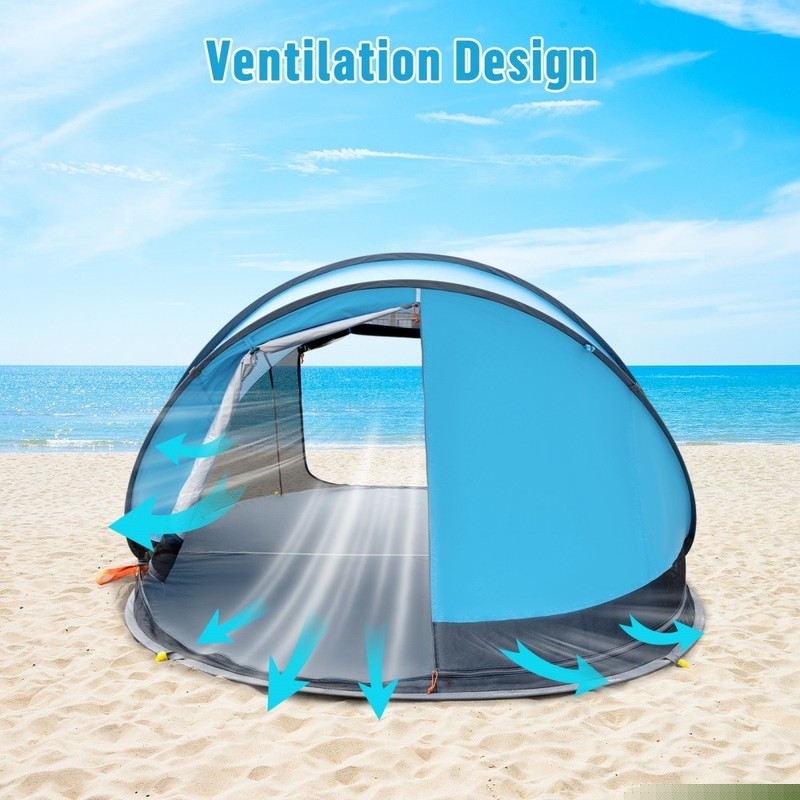 Pop Up Beach Tent Sun Shade Shelter For 2--4 Man Outdoor Camping Family Canopy gallery
