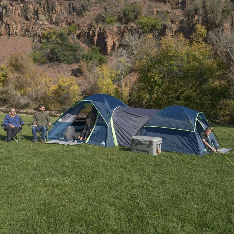 Brand New-Ozark Trail 8 Person Dual Dome Tent - 17ft. x 9ft. - 21.89 lbs. gallery